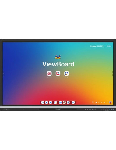 Viewsonic Ifp5551 Display Tablica Interaktywna 139,7 Cm (55") 3840 X 2160 Px Ekran Dotykowy Czarny