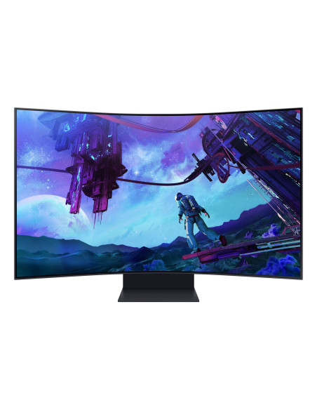 Samsung G97Nc Monitor Komputerowy 139,7 Cm (55") 3840 X 2160 Px 4K Ultra Hd Led Czarny