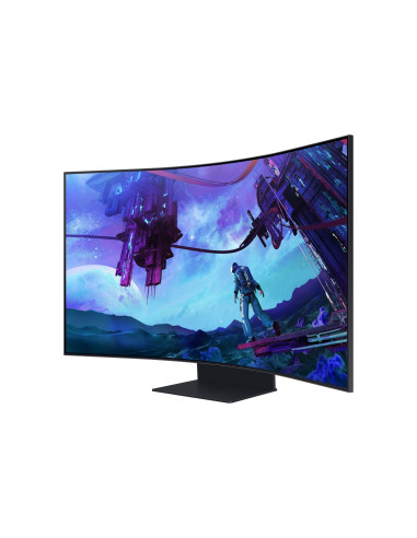 Samsung G97Nc Monitor Komputerowy 139,7 Cm (55") 3840 X 2160 Px 4K Ultra Hd Led Czarny