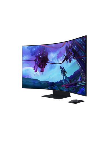 Samsung G97Nc Monitor Komputerowy 139,7 Cm (55") 3840 X 2160 Px 4K Ultra Hd Led Czarny
