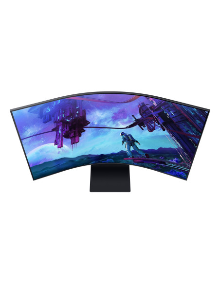 Samsung G97Nc Monitor Komputerowy 139,7 Cm (55") 3840 X 2160 Px 4K Ultra Hd Led Czarny