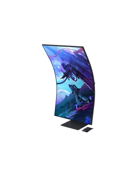 Samsung G97Nc Monitor Komputerowy 139,7 Cm (55") 3840 X 2160 Px 4K Ultra Hd Led Czarny