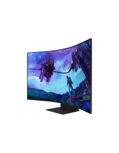 Samsung G97Nc Monitor Komputerowy 139,7 Cm (55") 3840 X 2160 Px 4K Ultra Hd Led Czarny