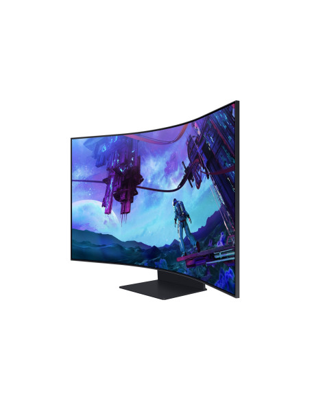 Samsung G97Nc Monitor Komputerowy 139,7 Cm (55") 3840 X 2160 Px 4K Ultra Hd Led Czarny