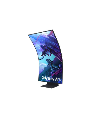 Samsung G97Nc Monitor Komputerowy 139,7 Cm (55") 3840 X 2160 Px 4K Ultra Hd Led Czarny