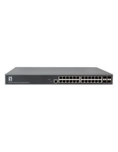 Levelone Gtl-2885 Przełącznik Sieciowy Zarządzany L3 Gigabit Ethernet (10/100/1000) Szary 2