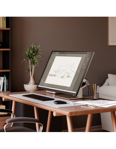 Alogic 32C4Kpdtf Monitor Komputerowy 81,3 Cm (32") 3840 X 2160 Px 4K Ultra Hd Ekran Dotykowy Srebrny
