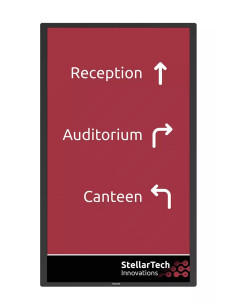Philips Signage Solutions 32Bdl5150I/00 Signage Display Płaski Panel Digital Signage 80 Cm (31.5") Wi-Fi Quad Hd Czarny Procesor