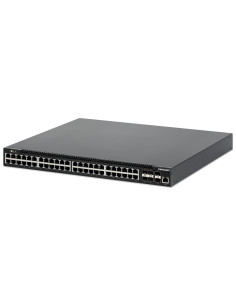 Intellinet 562041 Przełącznik Sieciowy Zarządzany L3 Gigabit Ethernet (10/100/1000) Obsługa Poe Czarny