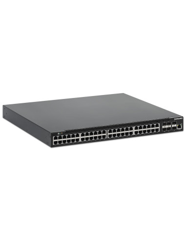 Intellinet 562041 Przełącznik Sieciowy Zarządzany L3 Gigabit Ethernet (10/100/1000) Obsługa Poe Czarny