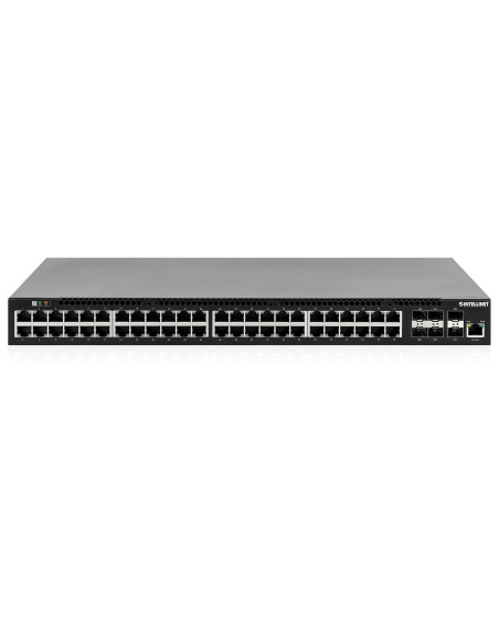 Intellinet 562041 Przełącznik Sieciowy Zarządzany L3 Gigabit Ethernet (10/100/1000) Obsługa Poe Czarny
