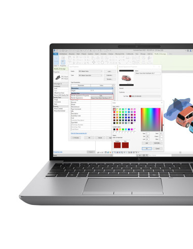 Hp Zbook Fury G11 I5-13600Hx Vpro 16"Wquxga 120Hz 500Nits Ag 32Gb Ddr5 5600 Ssd(512+1Tb) Rtx1000 Ada 6Gb Cam 5Mp+Ir 95Wh W11Pro 
