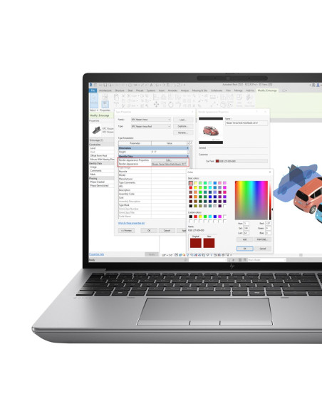 Hp Zbook Fury G11 I5-13600Hx Vpro 16"Wquxga 120Hz 500Nits Ag 32Gb Ddr5 5600 Ssd(512+1Tb) Rtx1000 Ada 6Gb Cam 5Mp+Ir 95Wh W11Pro 