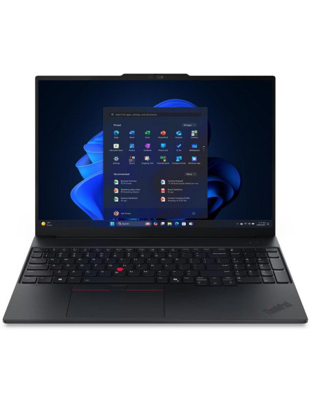 Lenovo Thinkpad E16 Gen 3 (Intel) Intel Core Ultra 7 255H Laptop 40,6 Cm (16") Wqxga 16 Gb Ddr5-Sdram 512 Gb Ssd Wi-Fi 6E (802.1