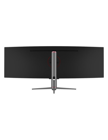 Lc-Power Lc-M49-Dqhd-120-C-Q Monitor Komputerowy 124,5 Cm (49") 5120 X 1440 Px Ultrawide Quad Hd Qled Czarny