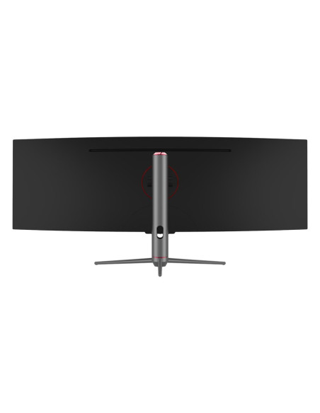 Lc-Power Lc-M49-Dqhd-120-C-Q Monitor Komputerowy 124,5 Cm (49") 5120 X 1440 Px Ultrawide Quad Hd Qled Czarny