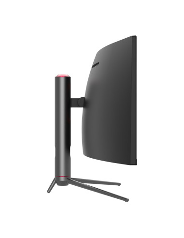 Lc-Power Lc-M49-Dqhd-120-C-Q Monitor Komputerowy 124,5 Cm (49") 5120 X 1440 Px Ultrawide Quad Hd Qled Czarny