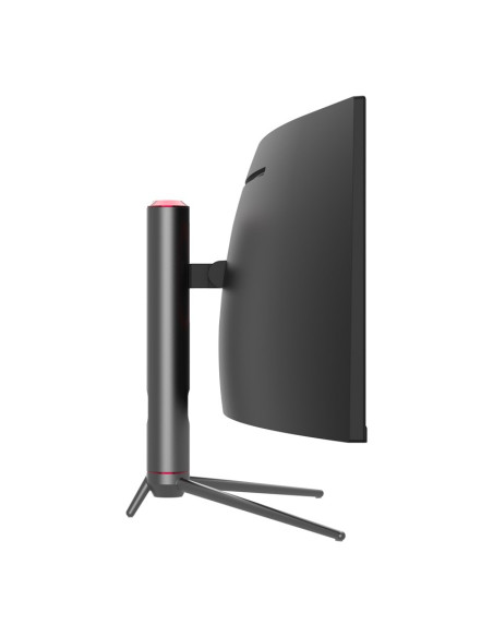 Lc-Power Lc-M49-Dqhd-120-C-Q Monitor Komputerowy 124,5 Cm (49") 5120 X 1440 Px Ultrawide Quad Hd Qled Czarny