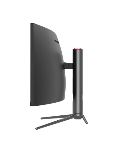 Lc-Power Lc-M49-Dqhd-120-C-Q Monitor Komputerowy 124,5 Cm (49") 5120 X 1440 Px Ultrawide Quad Hd Qled Czarny