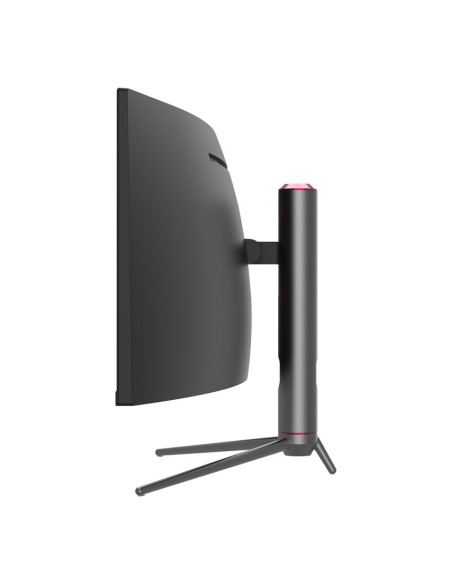 Lc-Power Lc-M49-Dqhd-120-C-Q Monitor Komputerowy 124,5 Cm (49") 5120 X 1440 Px Ultrawide Quad Hd Qled Czarny