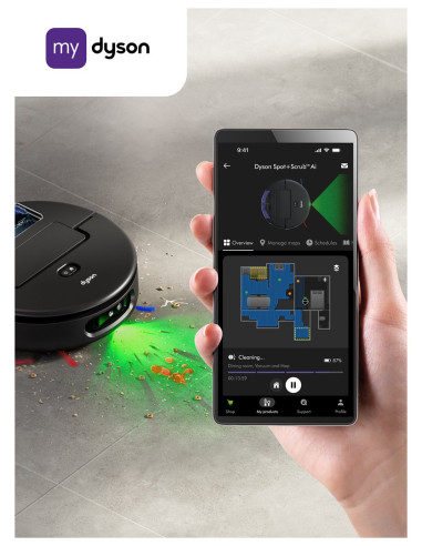Dyson Spot+Scrub Ai 0,25 L Czarny
