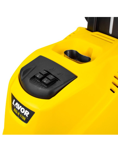 Lavor Rio-R 1108 Podkładka Ciśnieniowa Wyprostowany Prąd Elektryczny 450 L/H 2300 W Czarny, Żółty