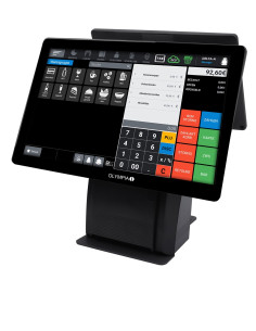 Olympia T215Dk All-In-One 38,1 Cm (15") Ekran Dotykowy Czarny 2