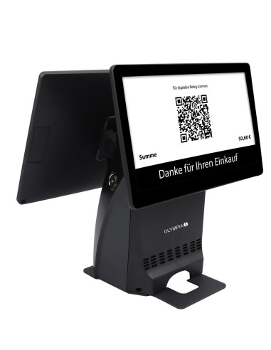Olympia T215Dk All-In-One 38,1 Cm (15") Ekran Dotykowy Czarny