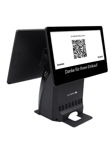 Olympia T215Dk All-In-One 38,1 Cm (15") Ekran Dotykowy Czarny