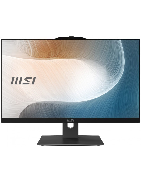 Msi Aio Modern Am242P 1M-2274Eu Core 5 120U 23,8"Ips Led Fhd Non-Touch Ag 16Gb Ssd512 M.2 Ax211 Wifi 6E W11Pro Black 3Y