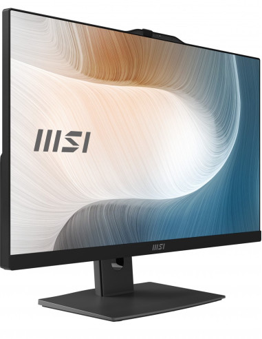 Msi Aio Modern Am242P 1M-2274Eu Core 5 120U 23,8"Ips Led Fhd Non-Touch Ag 16Gb Ssd512 M.2 Ax211 Wifi 6E W11Pro Black 3Y