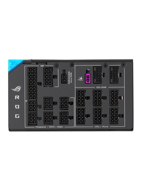 Asus Rog -Thor-1600T3-Gaming Moduł Zasilaczy 1600 W 20+4 Pin Atx Atx Szary