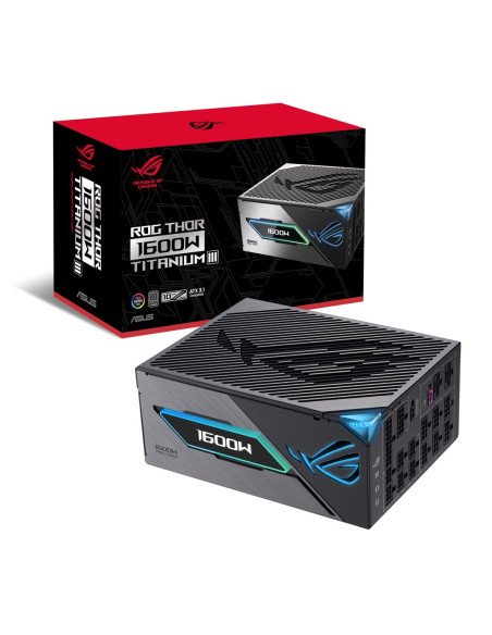 Asus Rog -Thor-1600T3-Gaming Moduł Zasilaczy 1600 W 20+4 Pin Atx Atx Szary