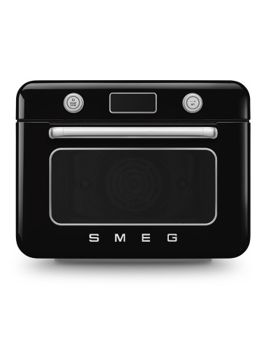 Smeg Cof01Bleu Piec Parowy Mała Czarny Przyciski, Obrotowy