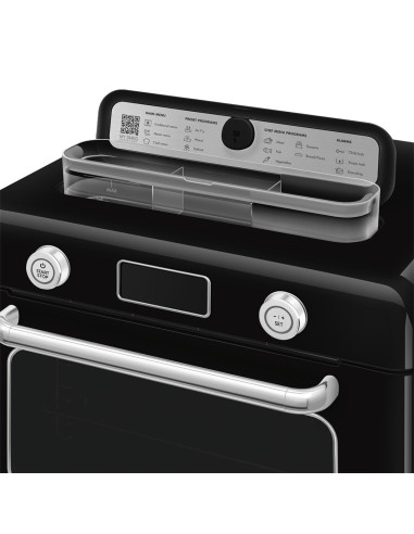 Smeg Cof01Bleu Piec Parowy Mała Czarny Przyciski, Obrotowy