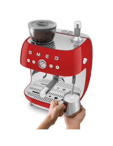 Smeg Egf03Rdeu Ekspres Do Kawy Ręczny Ekspres Do Espresso 2,4 L