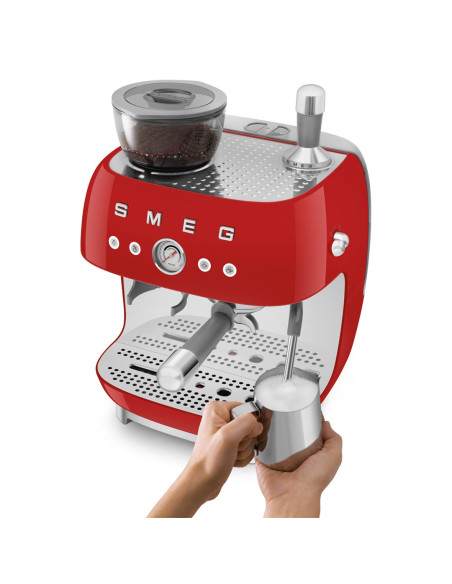 Smeg Egf03Rdeu Ekspres Do Kawy Ręczny Ekspres Do Espresso 2,4 L