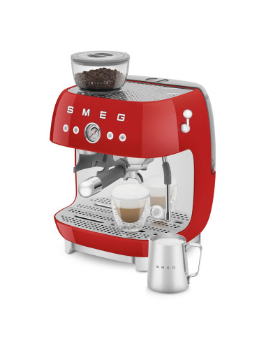 Smeg Egf03Rdeu Ekspres Do Kawy Ręczny Ekspres Do Espresso 2,4 L