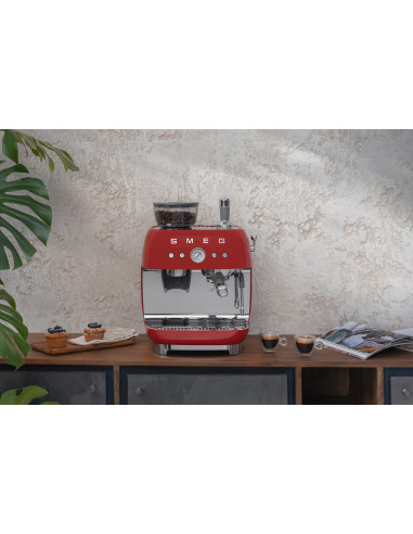 Smeg Egf03Rdeu Ekspres Do Kawy Ręczny Ekspres Do Espresso 2,4 L