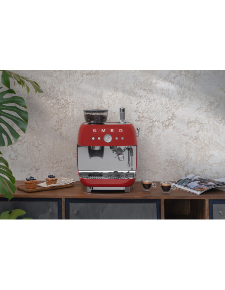Smeg Egf03Rdeu Ekspres Do Kawy Ręczny Ekspres Do Espresso 2,4 L