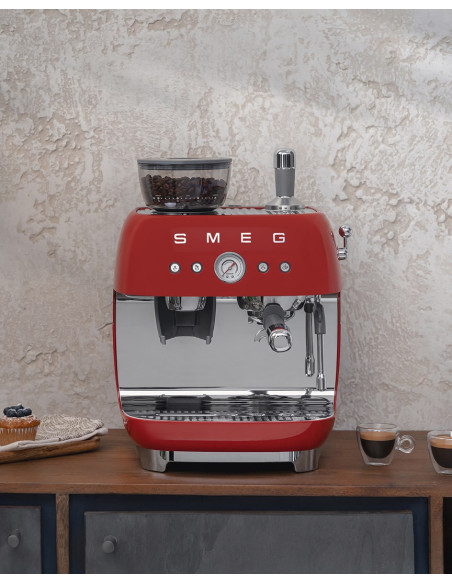 Smeg Egf03Rdeu Ekspres Do Kawy Ręczny Ekspres Do Espresso 2,4 L