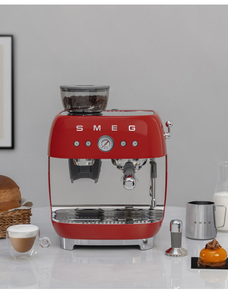 Smeg Egf03Rdeu Ekspres Do Kawy Ręczny Ekspres Do Espresso 2,4 L