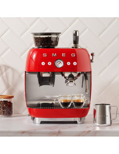 Smeg Egf03Rdeu Ekspres Do Kawy Ręczny Ekspres Do Espresso 2,4 L