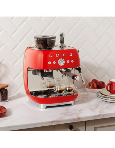 Smeg Egf03Rdeu Ekspres Do Kawy Ręczny Ekspres Do Espresso 2,4 L