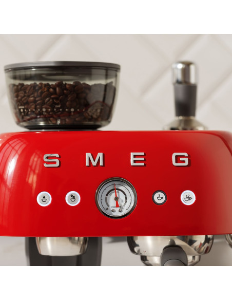 Smeg Egf03Rdeu Ekspres Do Kawy Ręczny Ekspres Do Espresso 2,4 L