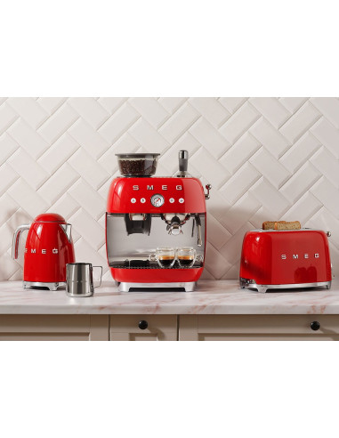 Smeg Egf03Rdeu Ekspres Do Kawy Ręczny Ekspres Do Espresso 2,4 L