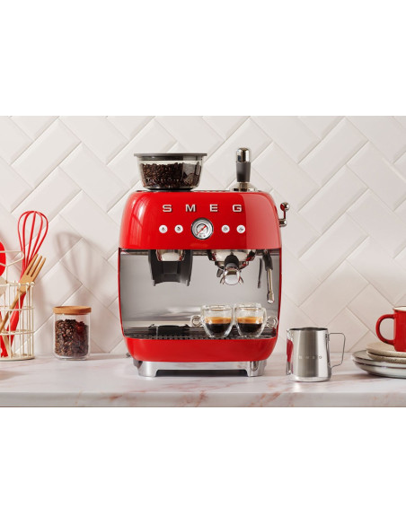Smeg Egf03Rdeu Ekspres Do Kawy Ręczny Ekspres Do Espresso 2,4 L