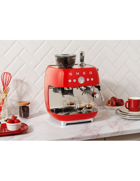 Smeg Egf03Rdeu Ekspres Do Kawy Ręczny Ekspres Do Espresso 2,4 L
