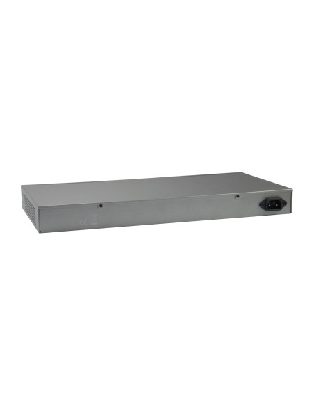 Levelone Gel-2681 Przełącznik Sieciowy Zarządzany L3 Gigabit Ethernet (10/100/1000) Czarny