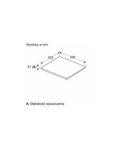 Płyta Indukcyjna Bosch Pvq61Chb1E Serie 6 60 Cm | 4 Pola | Powerboost | Combizone | Czarny Mat | Bezramkowa